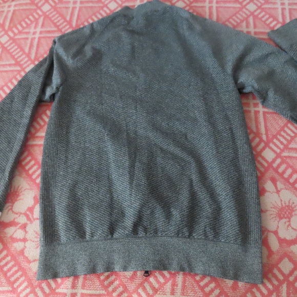 Adidas x Reigning Champ Mens Gray Striped Full Zip Bomber Jacket Size M - Picture 3 of 7